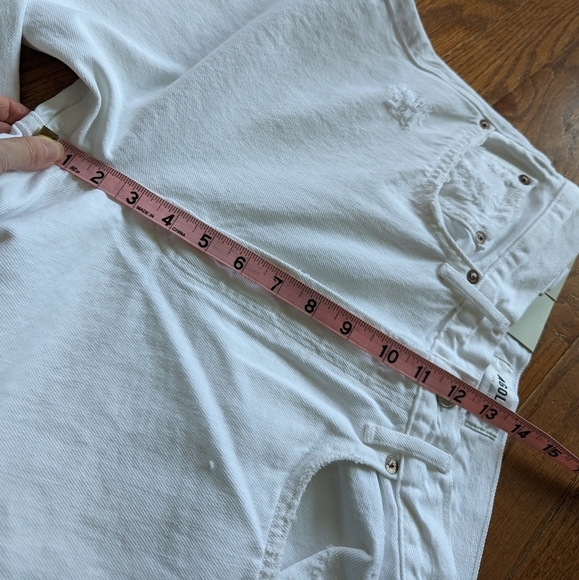 AGOLDE white 90s mid rise loose fit jeans denim 26 - Picture 11 of 14